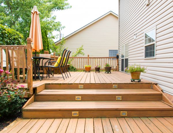 Cost of Wooden Patio Installation in Walnut Creek